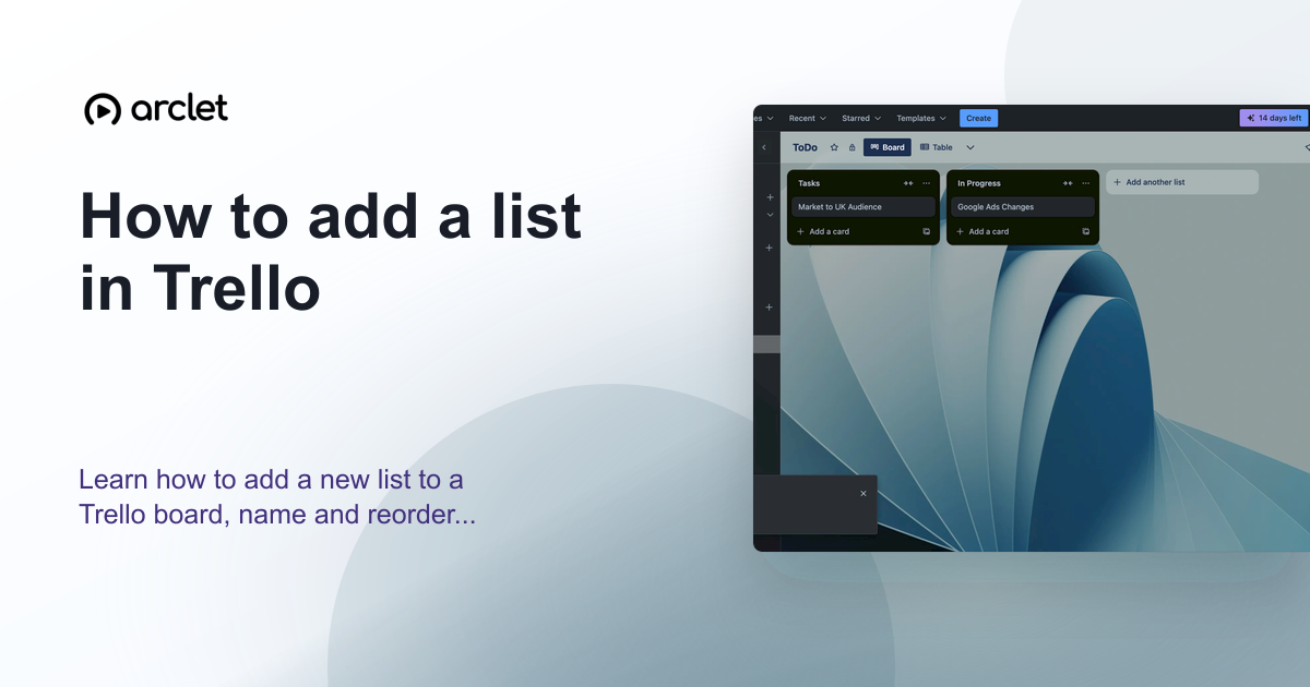 Illustration for How to add a list in Trello