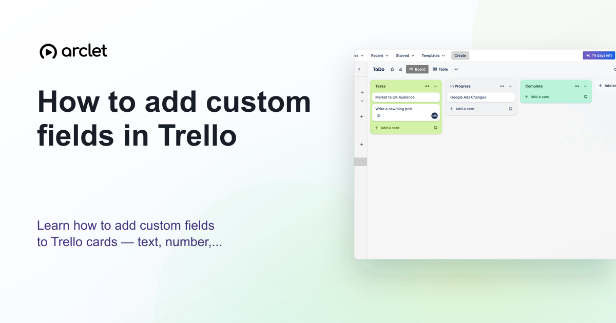 Illustration for How to add custom fields in Trello